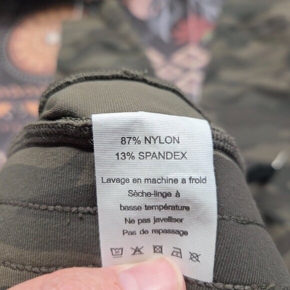 Zyia Active Small Classic Camo Pull On Drawstring Jogger Style Pants - Picture 10 of 11